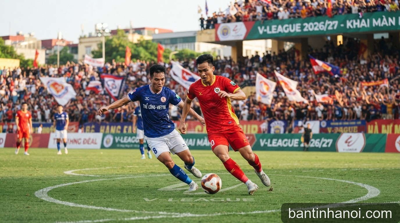 V-League 2026/27 chính thức khai màn: Những ứng viên hàng đầu và tham vọng của tân binh